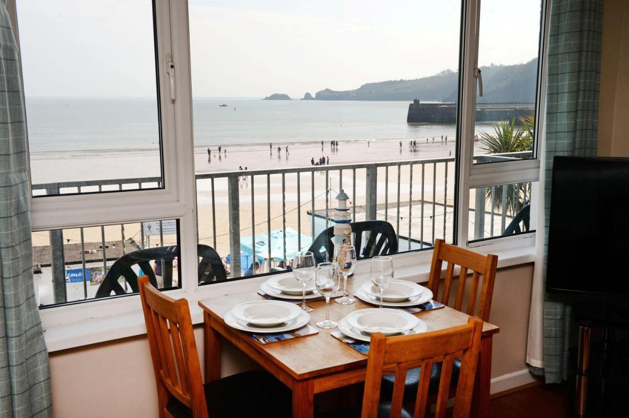 Mermaid Apartment - Sea Front Apartment With Views Saundersfoot Exteriér fotografie