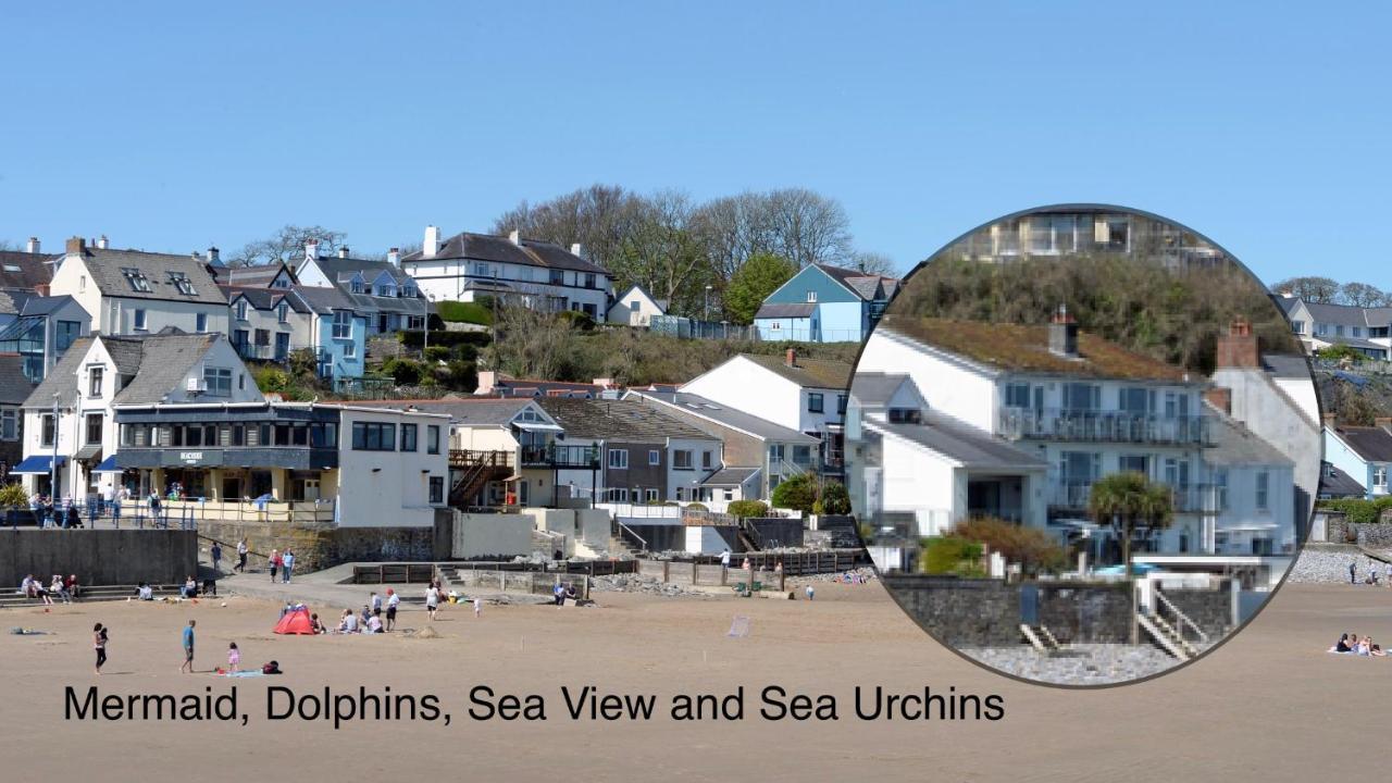 Mermaid Apartment - Sea Front Apartment With Views Saundersfoot Exteriér fotografie